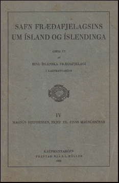 Brjef til Finns Magnssonar # 61789