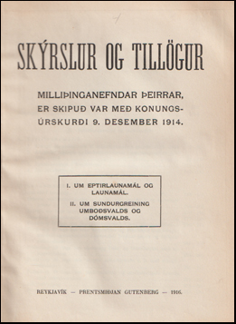 Skrslur og tillgur # 61931