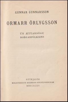 Ormarr rlygsson # 62482