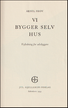 Vi bygger selv hus # 62958