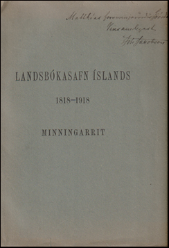 Landsbkasafn. Minningarrit # 62962