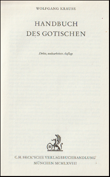 Handbuch des Gotischen # 63094