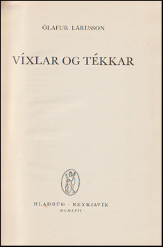 Vxlar og tkkar # 63158