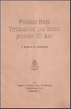 Frelsens Hrs virksomhed paa Island gennem 25 aar # 63235