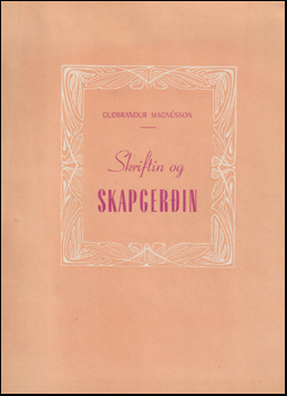 Skriftin og skapgerin # 63322