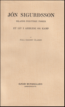 Jn Sigursson. Islands politiske frer # 63398