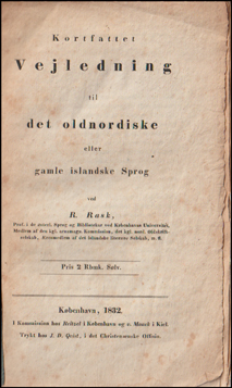 Kortfattet Vejledning til det oldnordiske # 63625