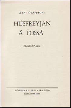 Hsfreyjan  Foss # 63981