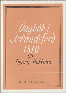 Dagbk r slandsfer 1810 # 64605