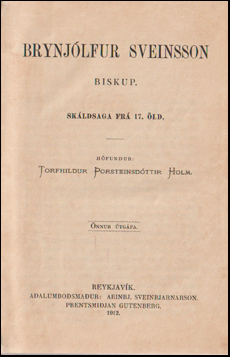Brynjlfur Sveinsson biskup # 65322