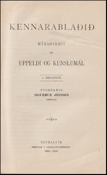 Kennarablai # 65697