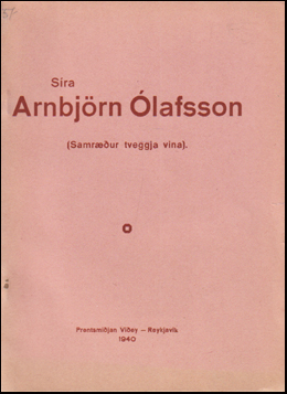 Sra Arnbjrn lafsson # 4791