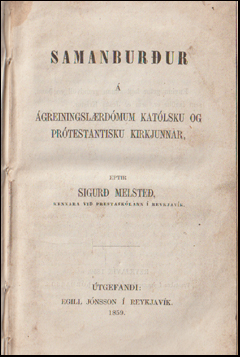 Samanburur  greiningslrdmum katlsku og prtestantisku kirkjunnar # 66281