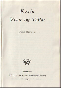Kvi. Vsur og Tttar # 66349