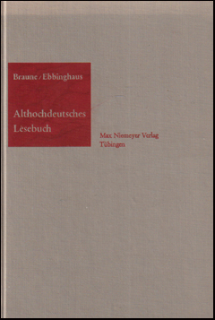 Althochdeutsches Lesebuch # 66451