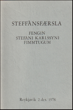 Steffnsfrsla # 66735