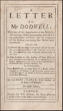 A Letter to Mr. Dodwell # 67305