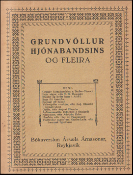 Grundvllur hjnabandsins og fleira # 67589