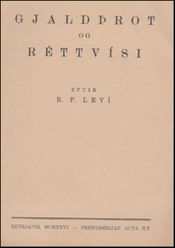 Gjaldrot og rttvsi # 83550