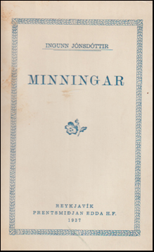 Minningar. Ingunn J�nsd�ttir fr� Korns� segir fr� # 69136
