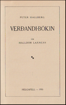 Verandi-bkin um Halldr Laxness # 69507
