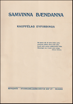 Samvinna bndanna # 69645