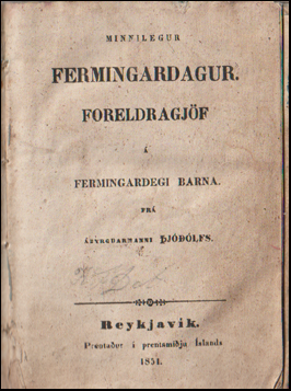Minnilegur fermingardagur # 69802