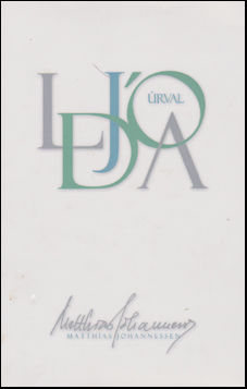 Ljarval eftir Matthas Johannessen # 70105