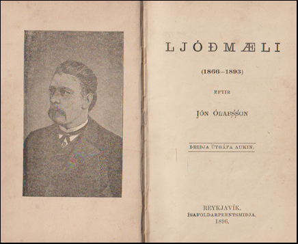 Ljóðmæli (1866-1893) # 70119