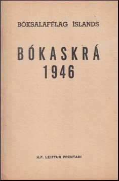Bksalaflag slands. Bkaskr 1946 # 70134