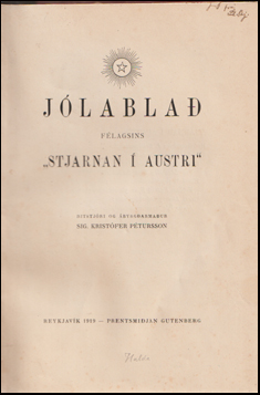 Jlabla flagsins <b>Stjarnan  austri</b> V. rgangur # 70448