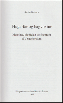 Hugarfar og hagvxtur # 70875