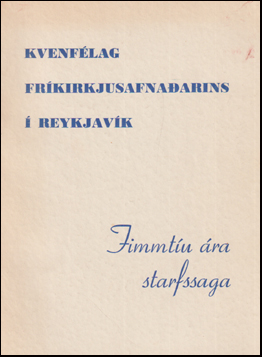 Kvenflag Frkirkjusafnaarins  Reykjavk # 71201