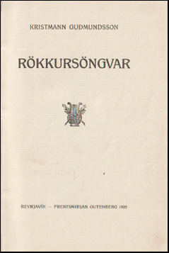 Rkkursngvar # 71220