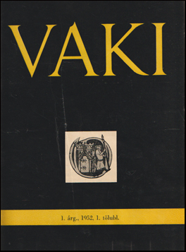 Vaki. Tmarit um menningarml # 72094