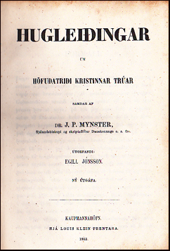 Hugleiingar um hfuatrii kristinnar trar # 72341