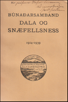 Bnaarsamband Dala og Snfellsness 1914-1939 # 72464