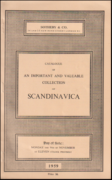 Catalogue of an Important and Valuable # 72613
