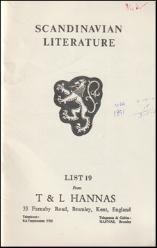 Scandinavian Literature # 72614
