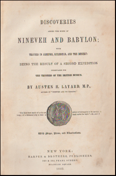 Discoveries in the ruins of Nineveh and Babylon # 72803
