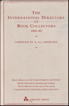 The International Directory of Book Collectors # 72941