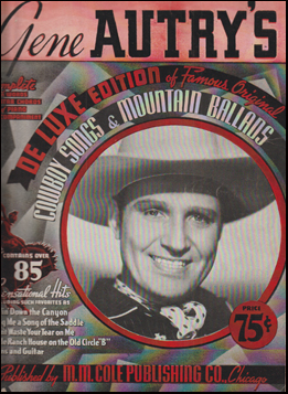 Gene Autres Cowboy songs & Mountain Ballads # 73005