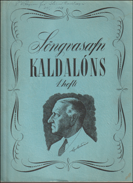 Sngvasafn Kaldalns. 4.hefti # 73028