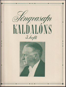 Sngvasafn Kaldalns. 3. hefti # 73029