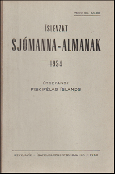 slenzkt sjmanna-almanak 1954 # 73250