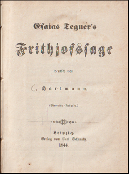 Frithjofssage # 74879