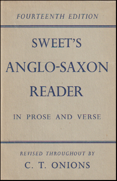 Sweet's Anglo-Saxon reader in prose and verse # 75559