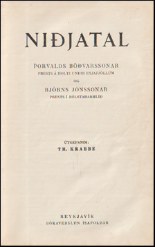 Nijatal orvalds Bvarssonar # 84826
