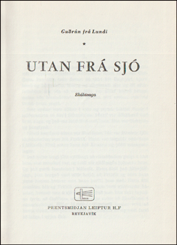 Utan fr sj # 88512