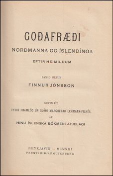 Goafri Normanna og slendinga # 88019